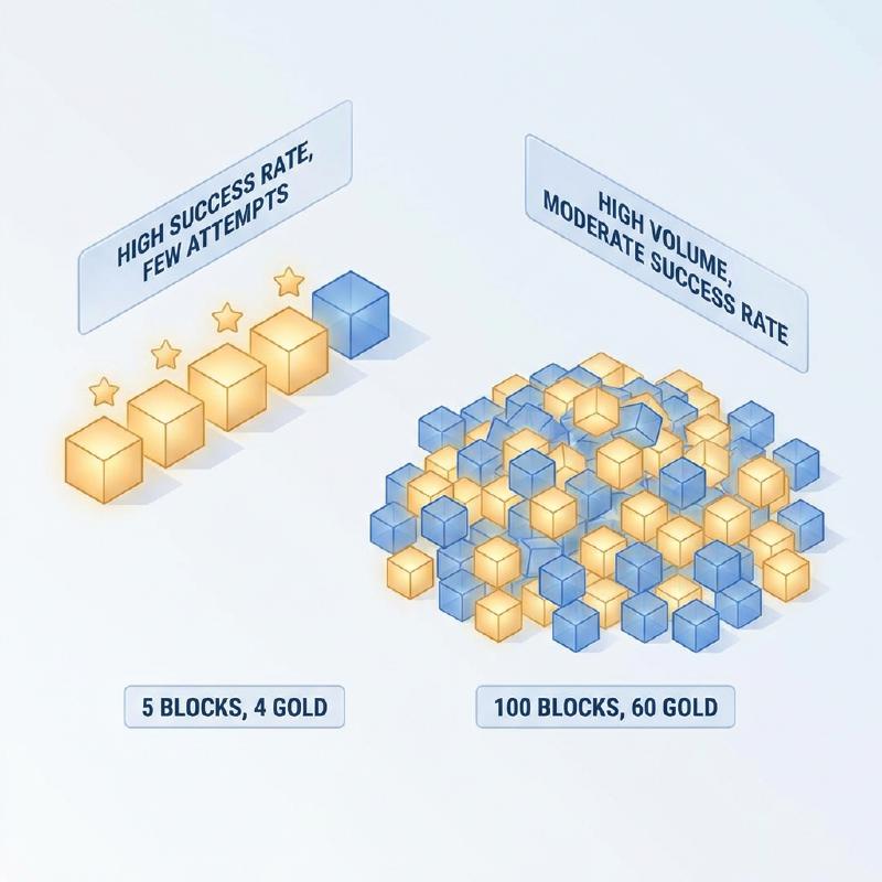 Featured image of post 5回中4回の成功と100回中60回の成功では、どちらがビジネスマンとして優秀なのか？