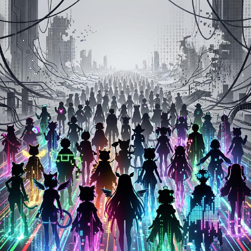 Featured image of post VTuberがあと何人デビューすれば「推しカラー」は枯渇するのか？検証してみた