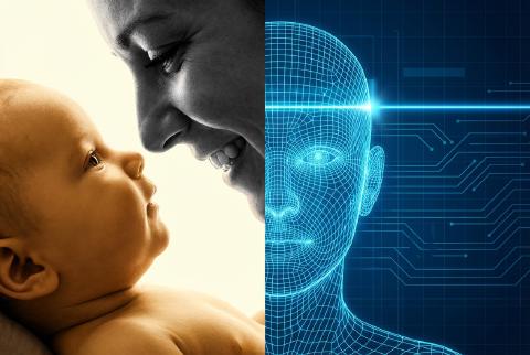 Human Baby vs Computer Vision