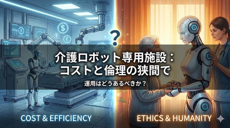 Featured image of post 介護ロボット専用の施設はどのように運用されるべきか：コストと倫理の狭間で