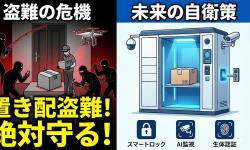 Featured image of post 置き配盗難から荷物を守る：Amazonセール時代の自衛策と未来の住宅設備