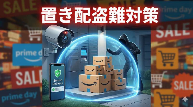 Featured image of post 置き配盗難のこと：Amazonセール時代の自衛策